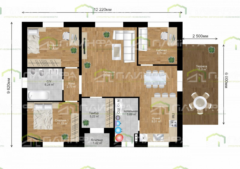 Проект дома К1-109 — 5