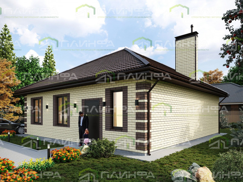 Проект дома К1-100 — 2