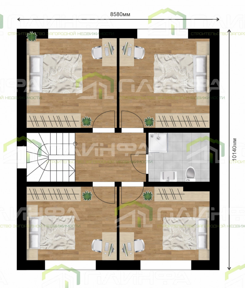 Проект дома К2-130 — 4