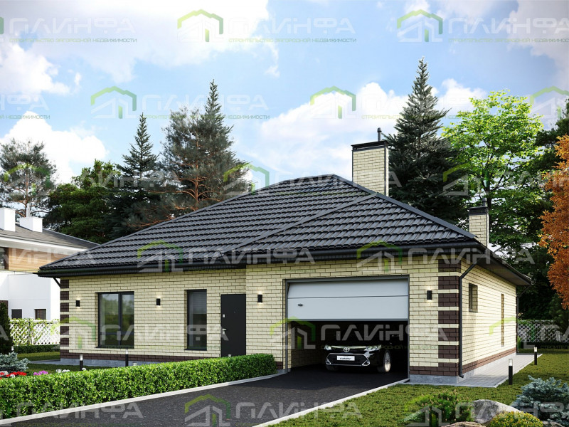 Проект дома К1-120 с гаражом — 4