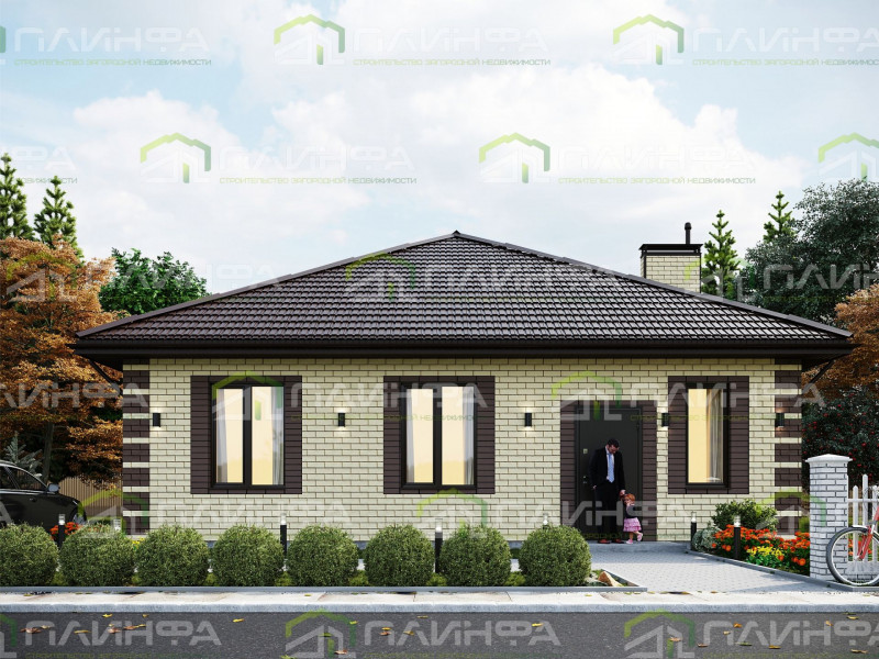 Проект дома К1-100 — 4